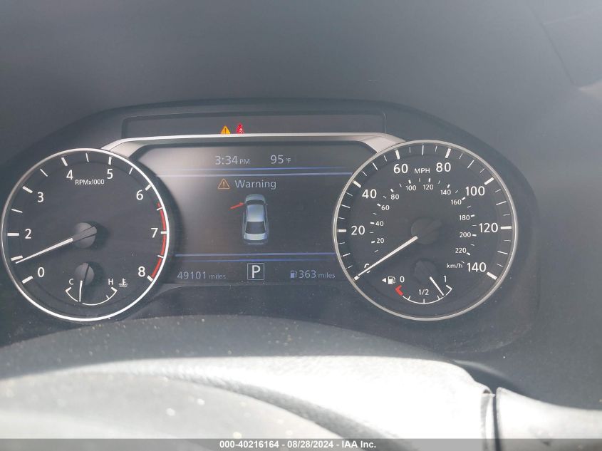 2022 Nissan Altima Sv Fwd VIN: 1N4BL4DV5NN384189 Lot: 40216164