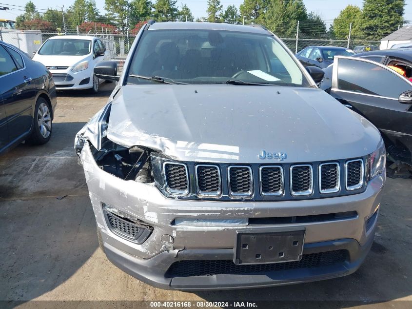 2019 Jeep Compass Sport Fwd VIN: 3C4NJCAB5KT835182 Lot: 40216168