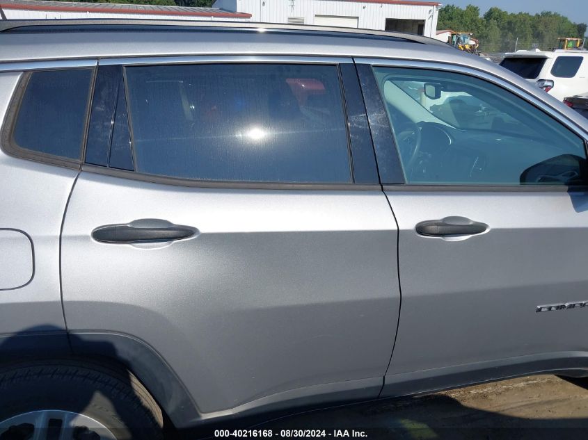 2019 Jeep Compass Sport Fwd VIN: 3C4NJCAB5KT835182 Lot: 40216168