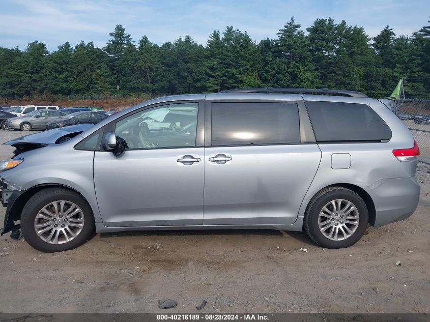 2012 Toyota Sienna Xle V6 8 Passenger VIN: 5TDYK3DC0CS274058 Lot: 40216189