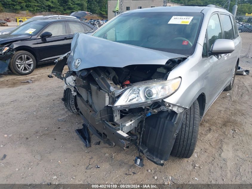 5TDYK3DC0CS274058 2012 Toyota Sienna Xle V6 8 Passenger