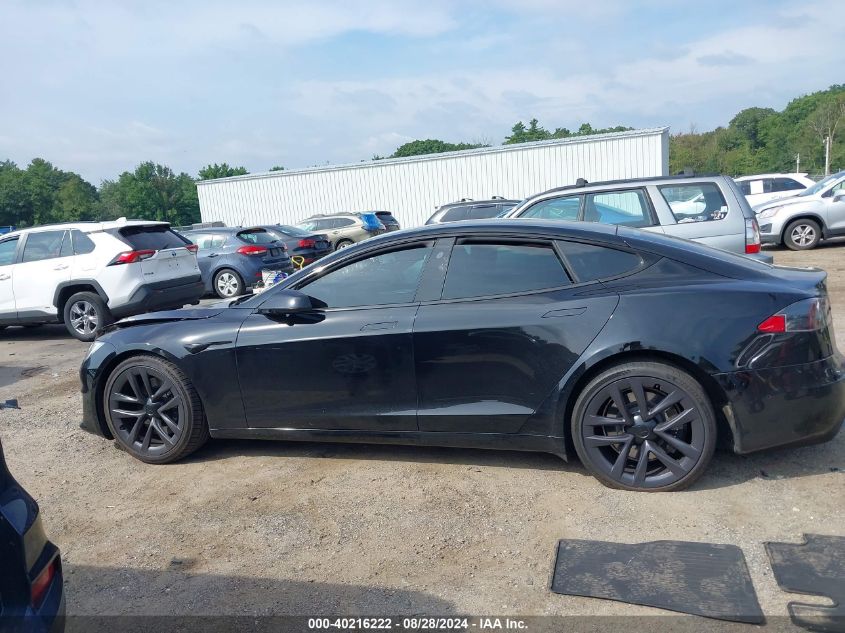 2021 Tesla Model S Long Range Dual Motor All-Wheel Drive VIN: 5YJSA1E52MF438915 Lot: 40216222