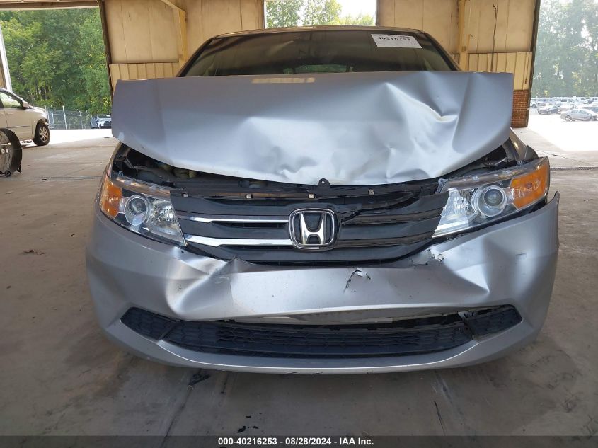 2012 Honda Odyssey Ex-L VIN: 5FNRL5H61CB097431 Lot: 40216253