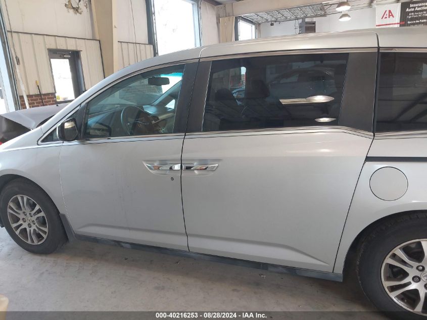 2012 Honda Odyssey Ex-L VIN: 5FNRL5H61CB097431 Lot: 40216253