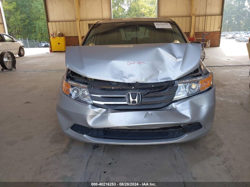 2012 Honda Odyssey Ex-L VIN: 5FNRL5H61CB097431 Lot: 40216253