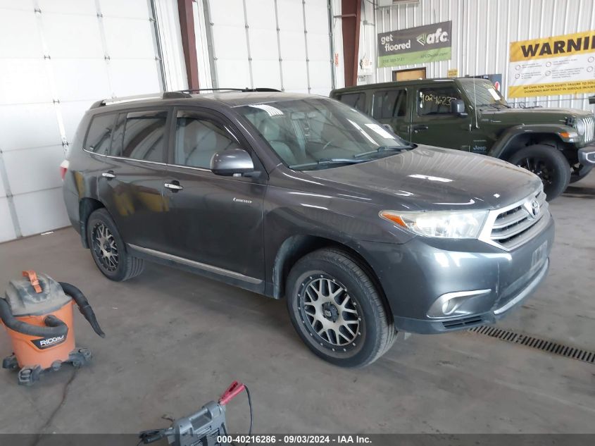 2013 Toyota Highlander Limited VIN: 5TDDK3EHXDS241739 Lot: 40216286