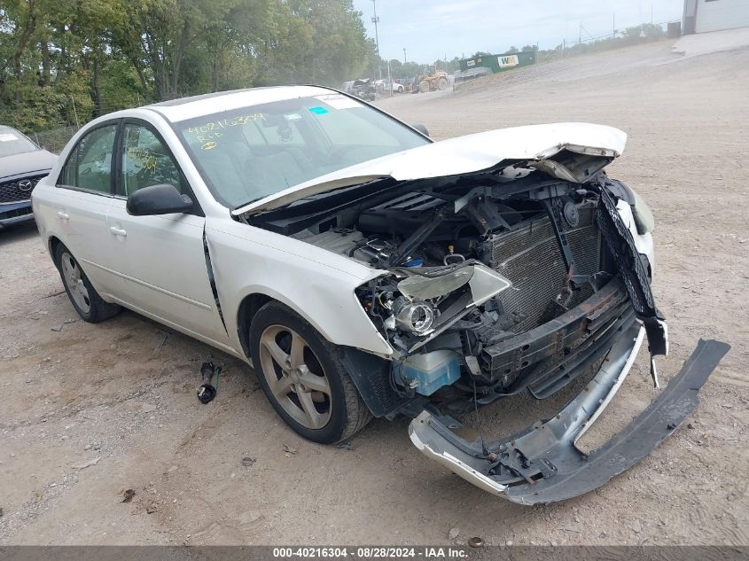 5NPEU46F87H260026 2007 Hyundai Sonata Limited/Se V6