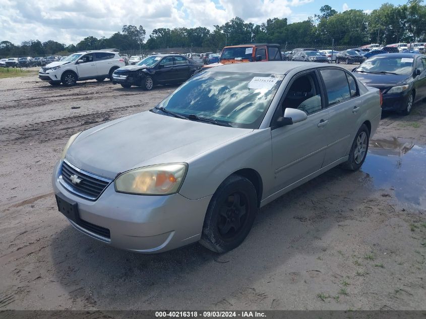 2006 Chevrolet Malibu Lt VIN: 1G1ZT53F56F286387 Lot: 40216318