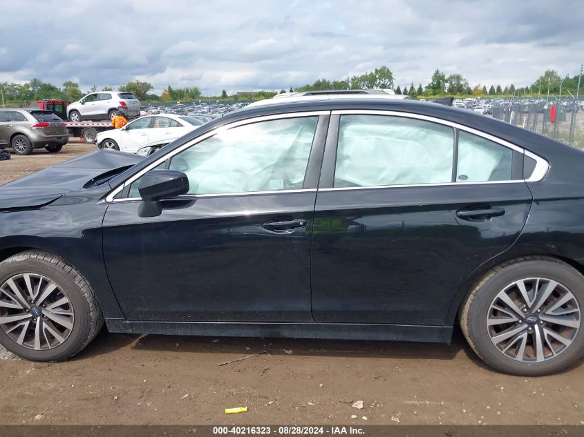 2018 Subaru Legacy 2.5I Premium VIN: 4S3BNAD68J3016137 Lot: 40216323