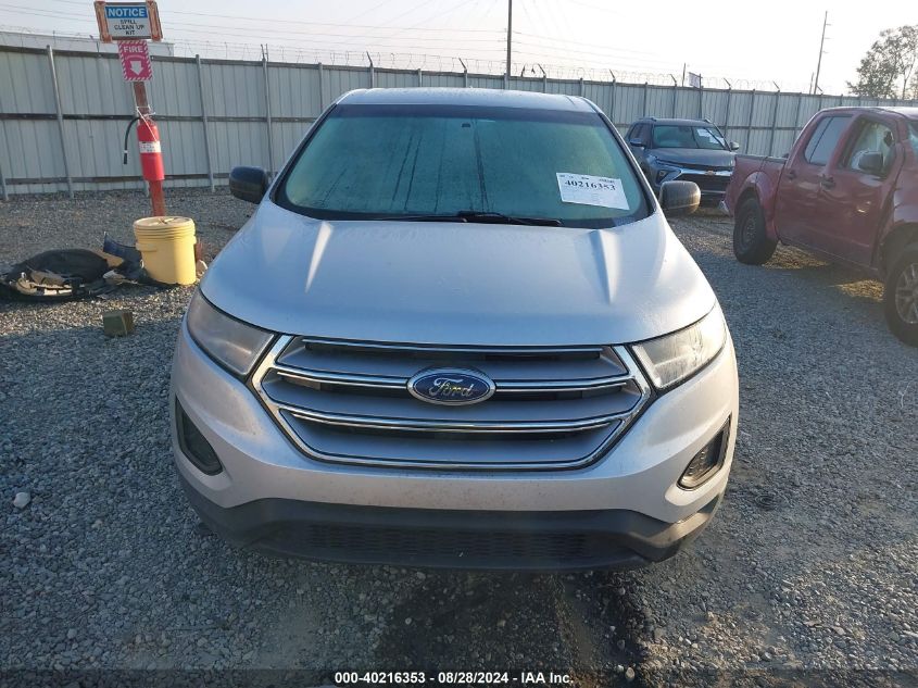 2018 Ford Edge Se VIN: 2FMPK3G92JBC45912 Lot: 40216353