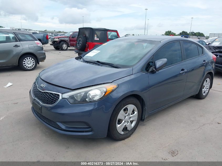 2016 Kia Forte Lx VIN: KNAFK4A68G5554119 Lot: 40216373