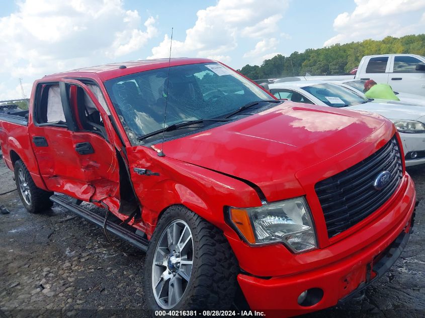 2014 Ford F-150 Stx VIN: 1FTFW1EF9EFB66565 Lot: 40216381