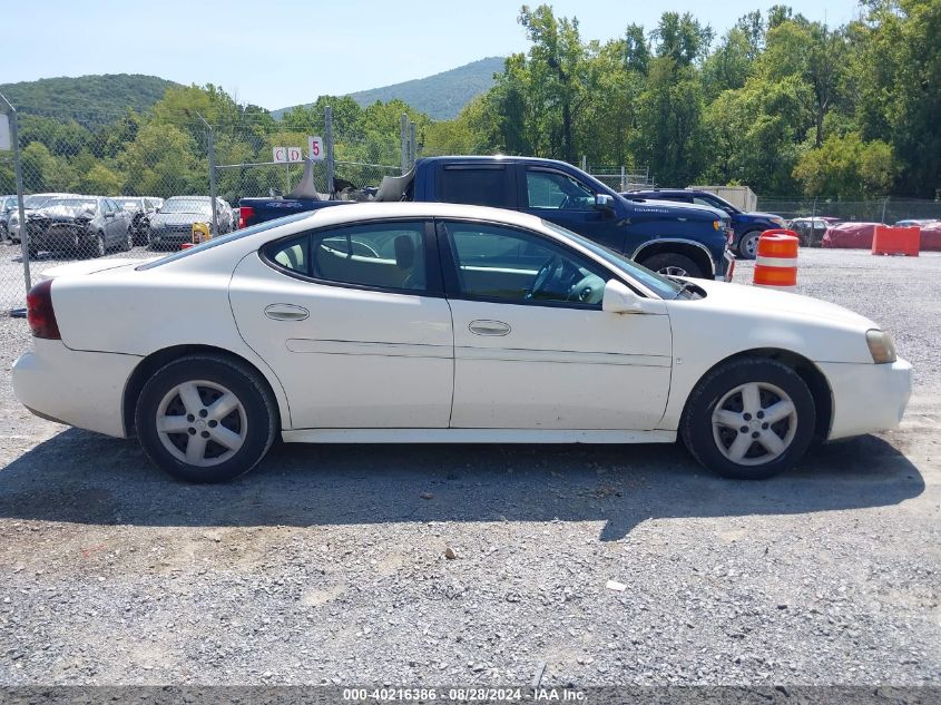 2007 Pontiac Grand Prix VIN: 2G2WP552X71208483 Lot: 40216386