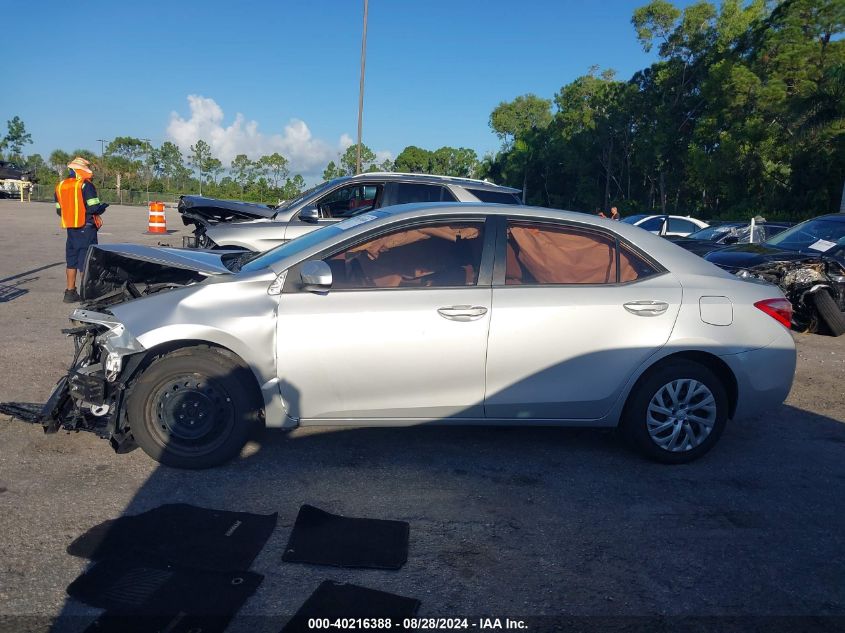 2017 Toyota Corolla Le VIN: 5YFBURHE4HP615671 Lot: 40216388