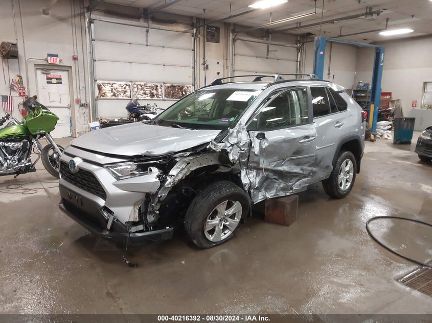 2021 TOYOTA RAV4 HYBRID XLE - JTMRWRFV1MD134673