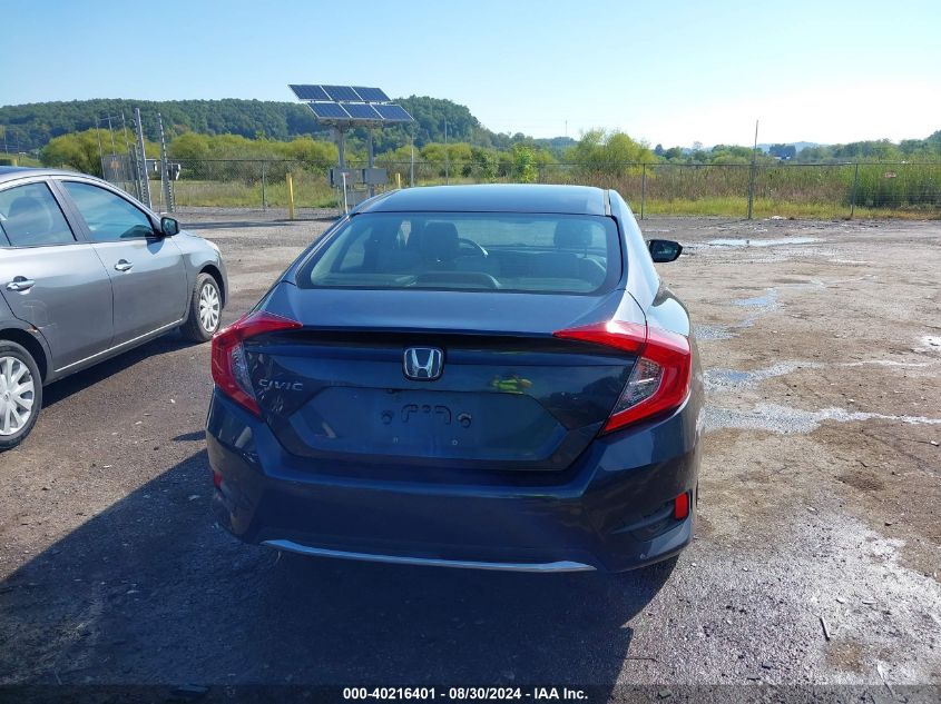 2019 Honda Civic Lx VIN: 19XFC2F65KE034521 Lot: 40216401