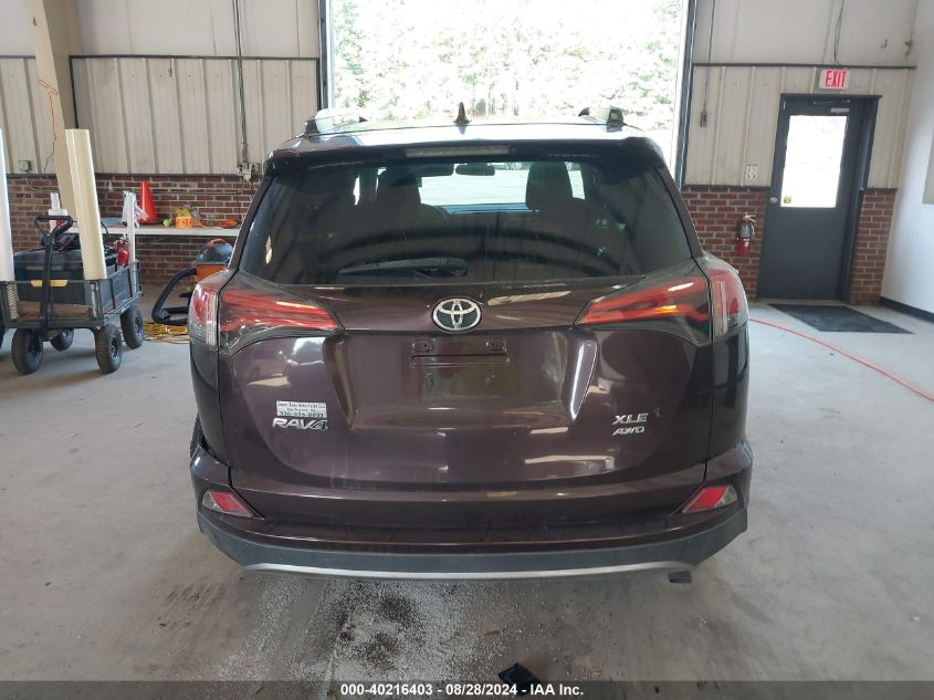 2017 Toyota Rav4 Xle VIN: 2T3RFREV2HW546028 Lot: 40216403