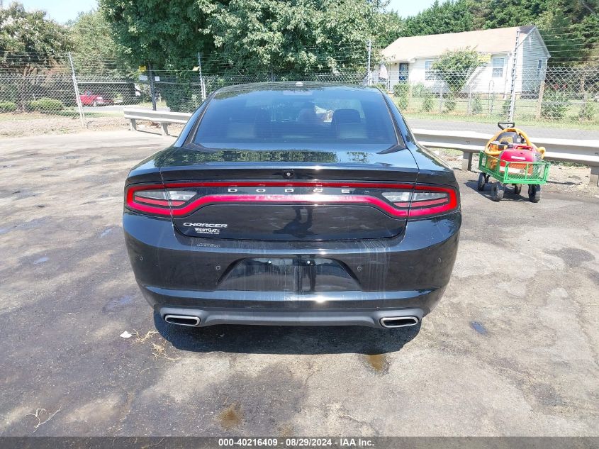 2021 Dodge Charger Sxt Rwd VIN: 2C3CDXBG3MH646630 Lot: 40216409