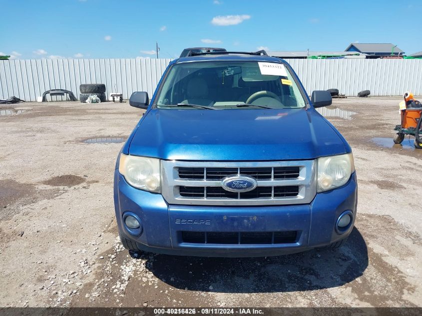 2008 Ford Escape Xlt VIN: 1FMCU031X8KE50675 Lot: 40216426