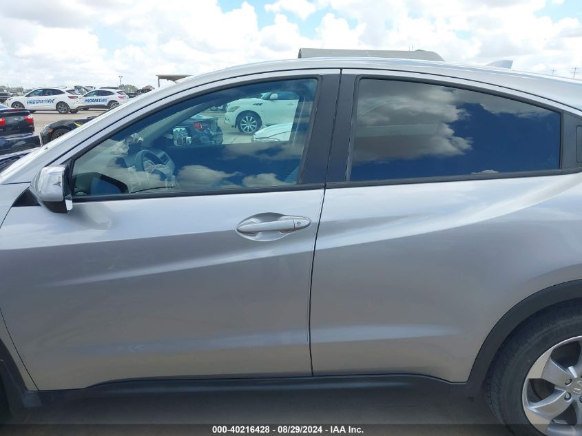 2019 Honda Hr-V Lx VIN: 3CZRU5H37KG715843 Lot: 40216428