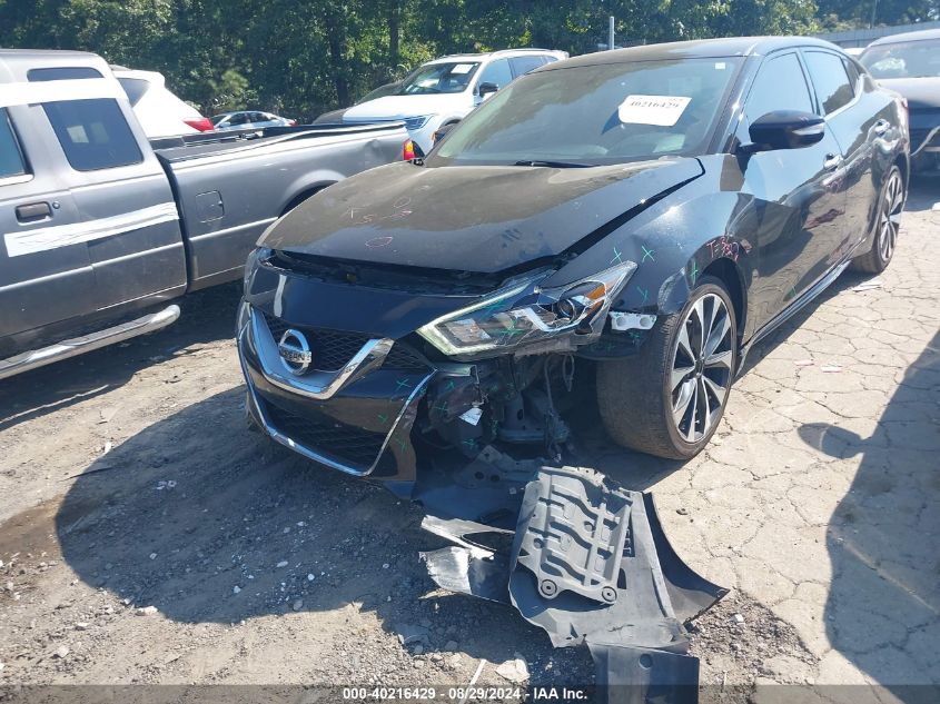 2017 Nissan Maxima 3.5 Sr VIN: 1N4AA6AP4HC428458 Lot: 40216429