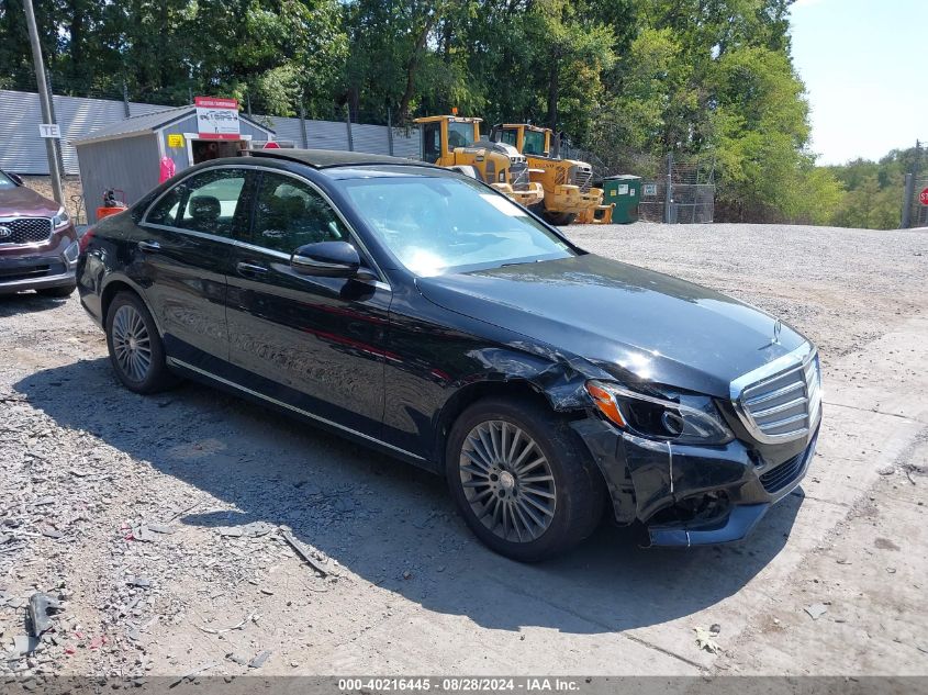 55SWF4KBXFU026046 2015 MERCEDES-BENZ C CLASS - Image 1