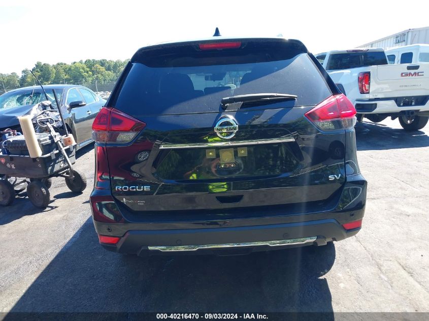 2020 Nissan Rogue Sv Fwd VIN: JN8AT2MT7LW043834 Lot: 40216470