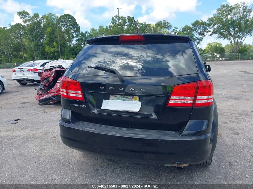 2015 Dodge Journey American Value Pkg VIN: 3C4PDCAB7FT587278 Lot: 40216503