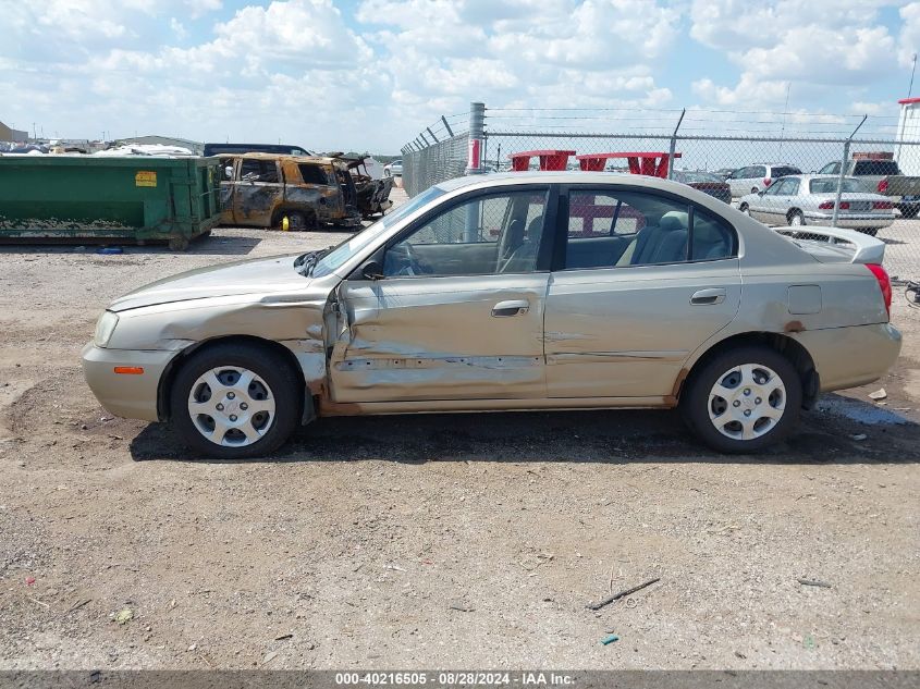 2002 Hyundai Elantra Gls VIN: KMHDN45D02U459820 Lot: 40216505