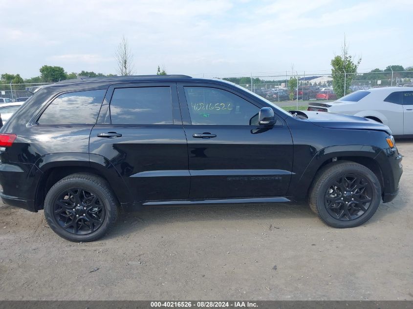 2021 Jeep Grand Cherokee Limited X 4X4 VIN: 1C4RJFBG1MC673661 Lot: 40216526