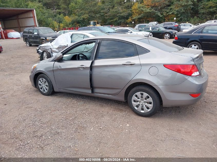 2017 Hyundai Accent Se VIN: KMHCT4AE9HU373740 Lot: 40216556