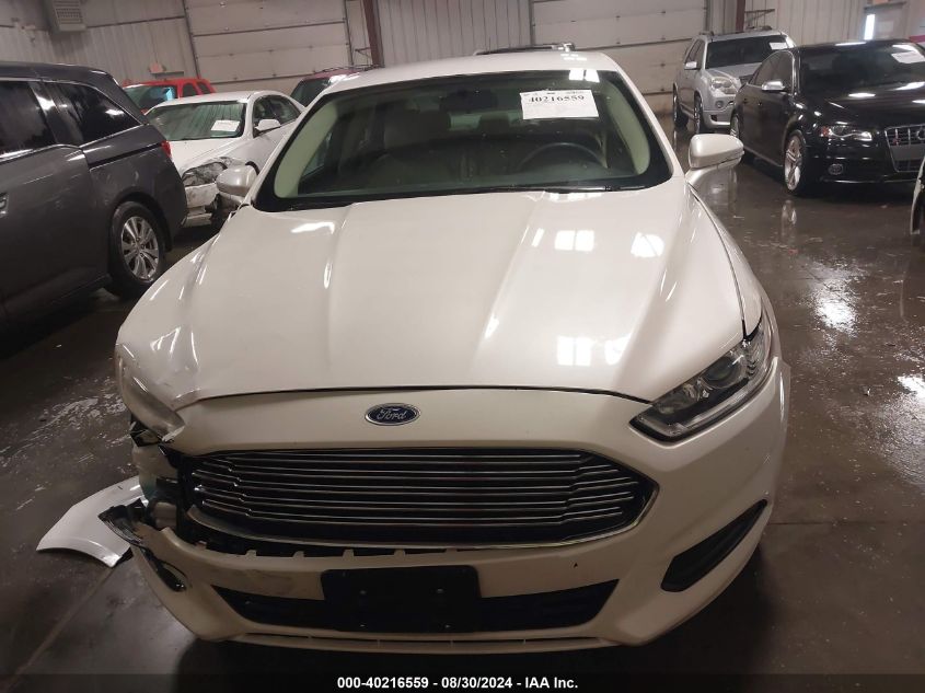 2013 Ford Fusion Se VIN: 3FA6P0H7XDR183863 Lot: 40216559