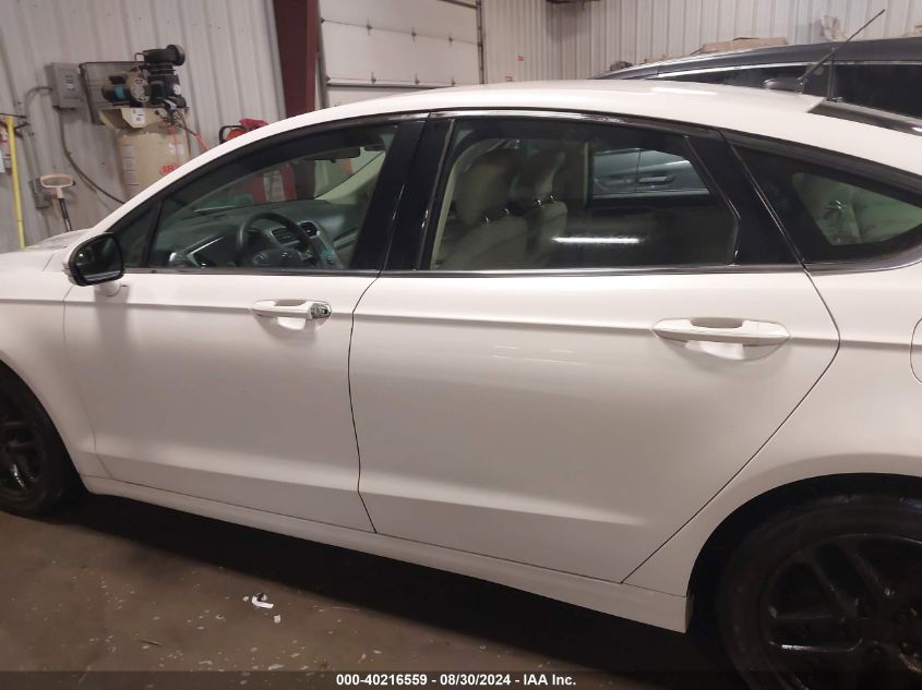 2013 Ford Fusion Se VIN: 3FA6P0H7XDR183863 Lot: 40216559