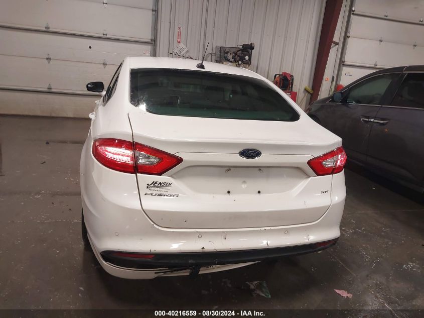 2013 Ford Fusion Se VIN: 3FA6P0H7XDR183863 Lot: 40216559