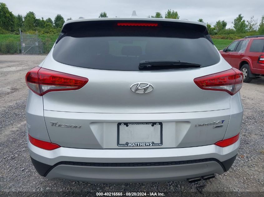 KM8J3CA26JU832610 2018 Hyundai Tucson Limited