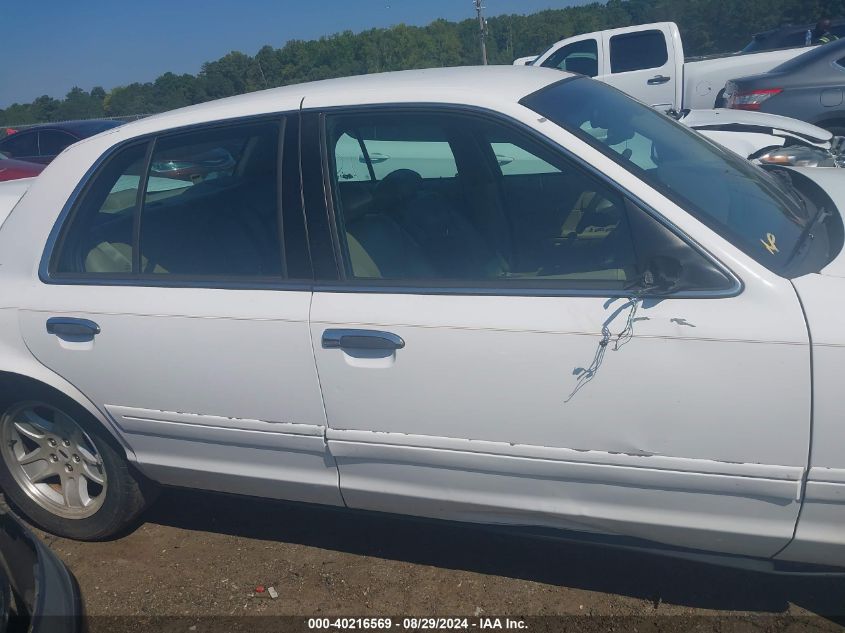 2002 Ford Crown Victoria Lx VIN: 2FAFP74WX2X111419 Lot: 40216569