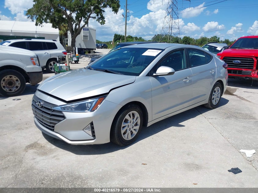 2019 HYUNDAI ELANTRA SE - 5NPD74LF6KH472598