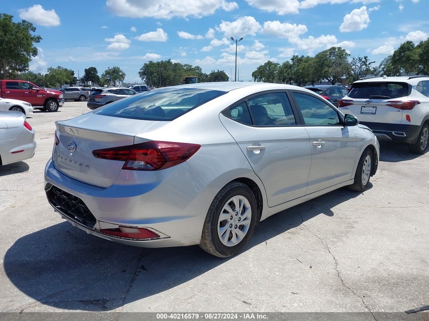 2019 HYUNDAI ELANTRA SE - 5NPD74LF6KH472598