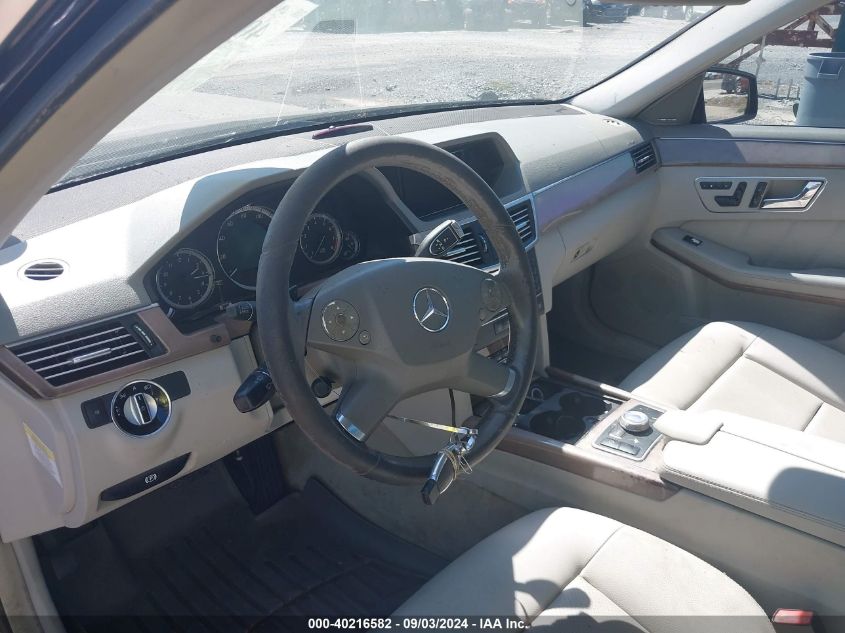 2011 Mercedes-Benz E 350 VIN: WDDHF5GB9BA310544 Lot: 40216582