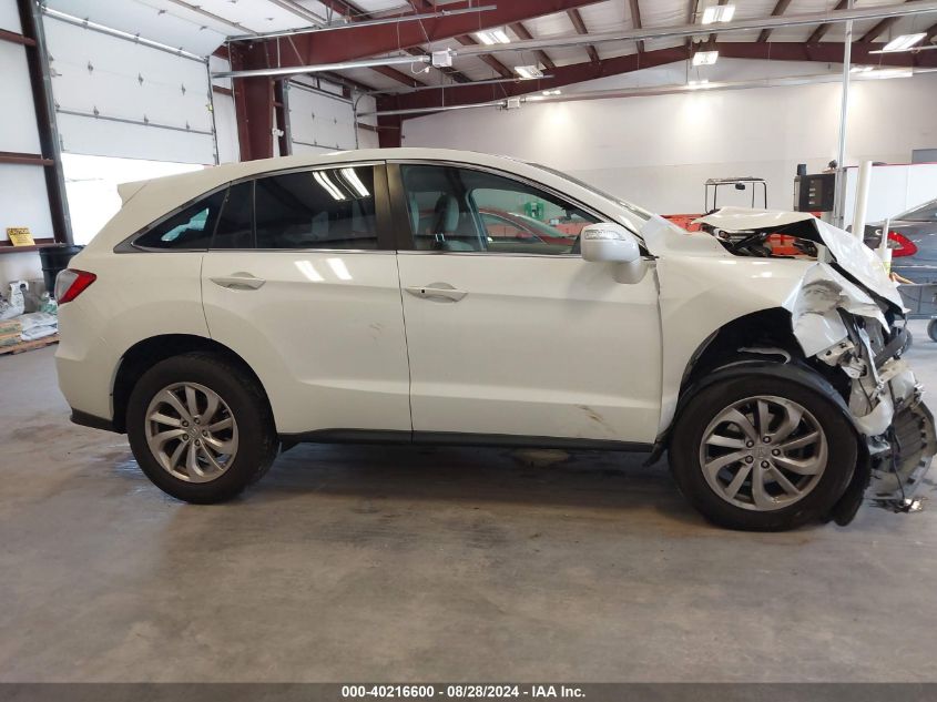 2017 Acura Rdx Technology Acurawatch Plus Packages/W/Technology Package VIN: 5J8TB4H56HL035071 Lot: 40216600