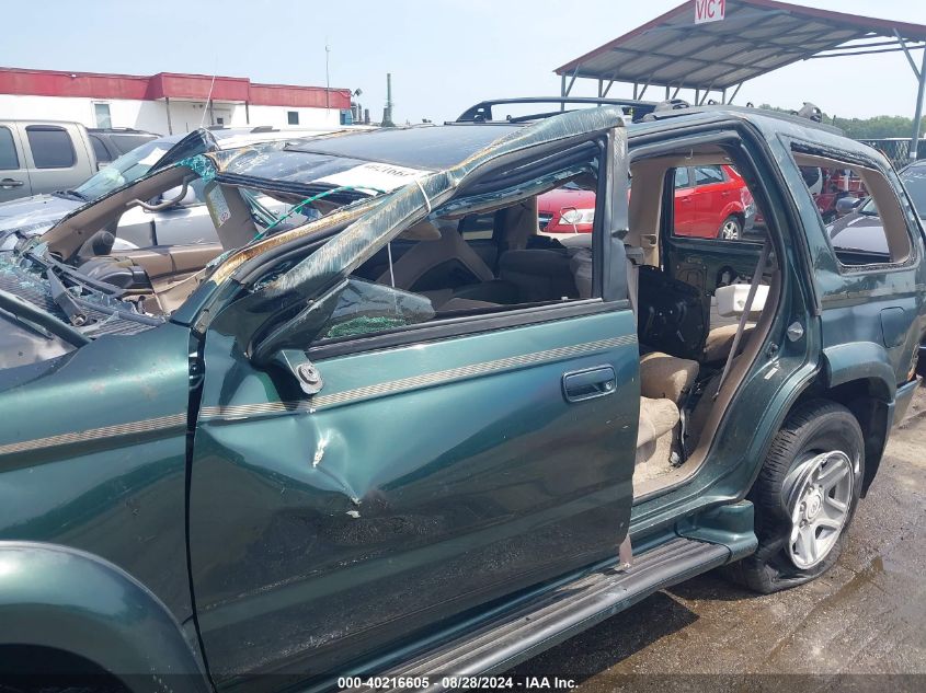 2001 Toyota 4Runner Sr5 V6 VIN: JT3HN86R110356343 Lot: 40216605