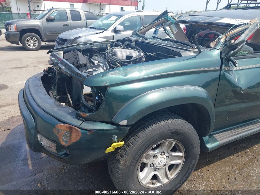 2001 Toyota 4Runner Sr5 V6 VIN: JT3HN86R110356343 Lot: 40216605