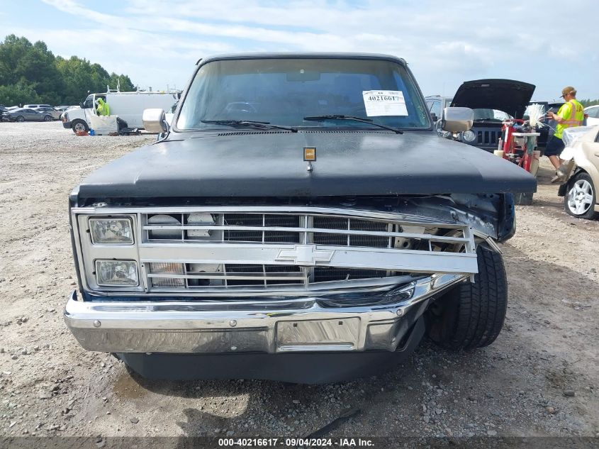 1986 Chevrolet C10 VIN: 1GCDC14H2GF444745 Lot: 40216617