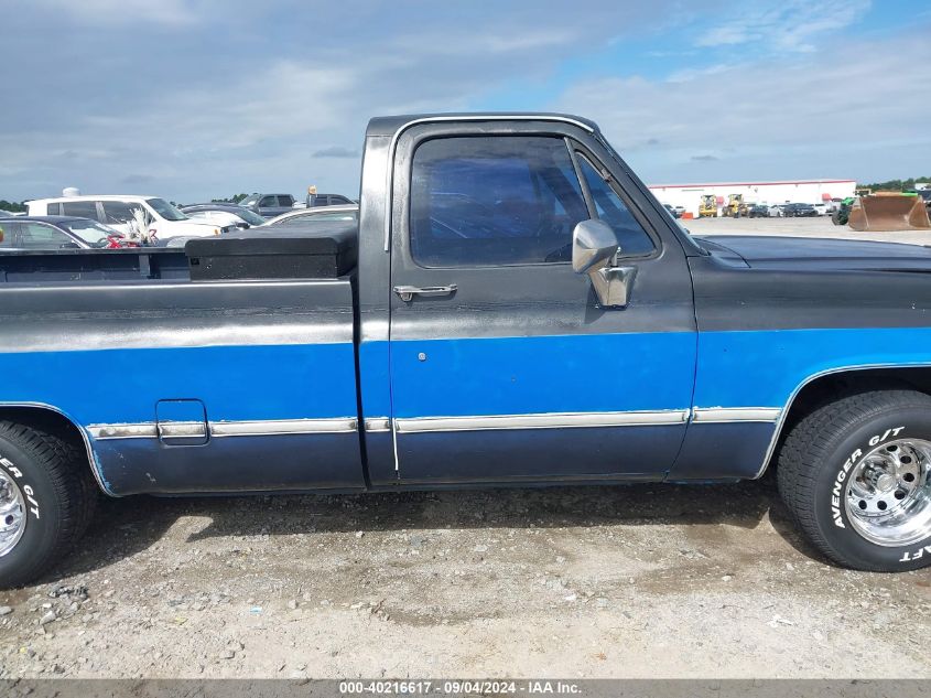 1986 Chevrolet C10 VIN: 1GCDC14H2GF444745 Lot: 40216617