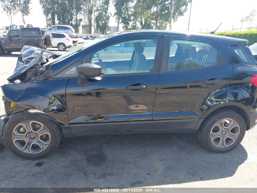 2020 Ford Ecosport S VIN: MAJ3S2FE6LC377396 Lot: 40216620