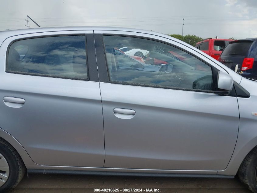 2022 Mitsubishi Mirage Es/Le VIN: ML32AUHJ0NH003339 Lot: 40216625