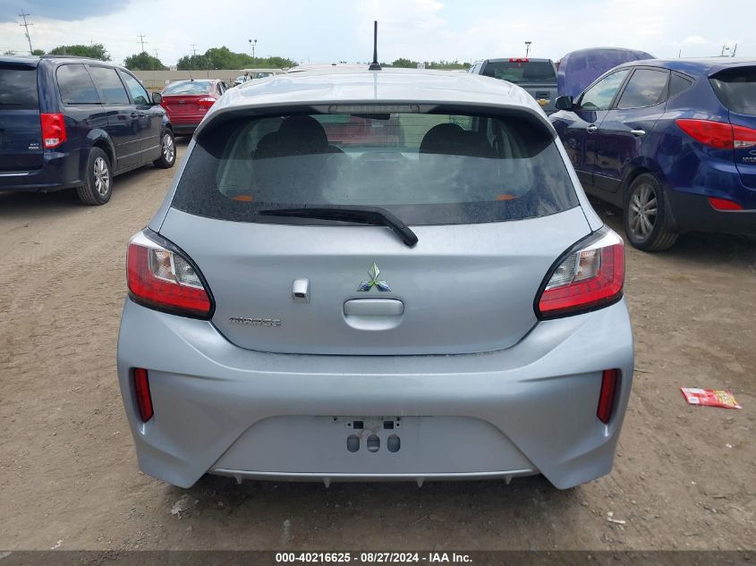 2022 Mitsubishi Mirage Es/Le VIN: ML32AUHJ0NH003339 Lot: 40216625