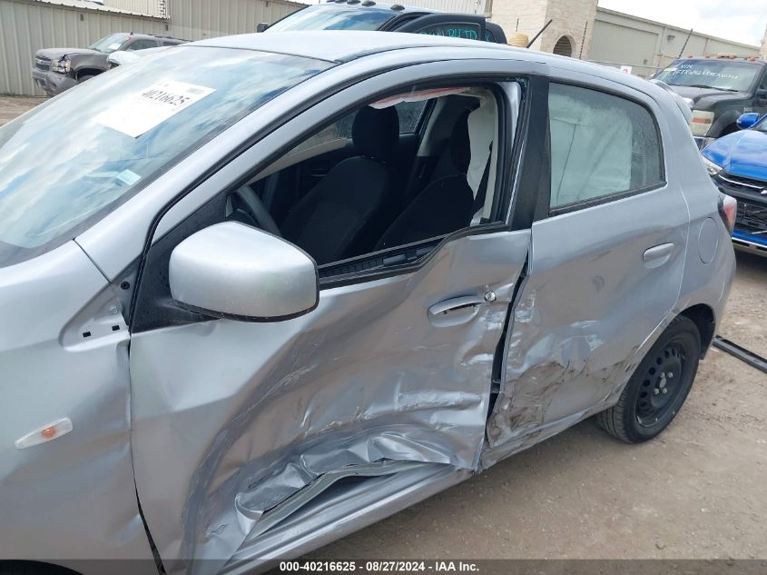 2022 Mitsubishi Mirage Es/Le VIN: ML32AUHJ0NH003339 Lot: 40216625