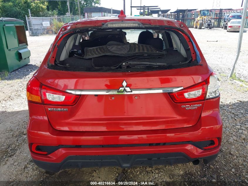 2019 Mitsubishi Outlander Sport 2.0 Es VIN: JA4AP3AU8KU018562 Lot: 40216634