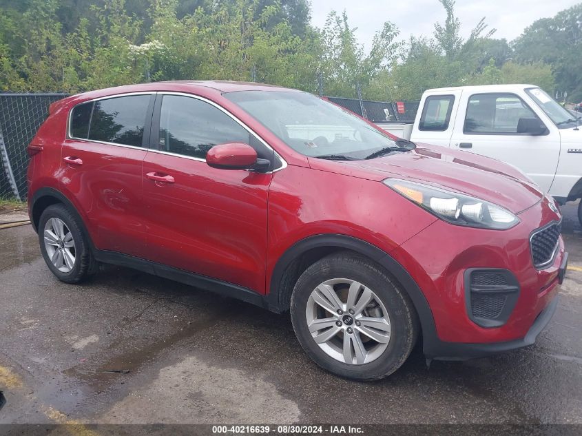 2018 Kia Sportage Lx VIN: KNDPM3AC1J7485917 Lot: 40216639